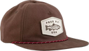 Free Fly Freshwater Flat Brim Hat, Chesnut front view
