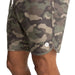 Free Fly M's Reverb Short, Woodland Camo Print, side view on model 