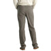 Free Fly M's Stretch Canvas 5 Pocket Pant, Smokey Olive, back view on model