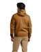 Free Fly Men's Bamboo Northcoast Fleece Full Zip Hoodie, back view on model
