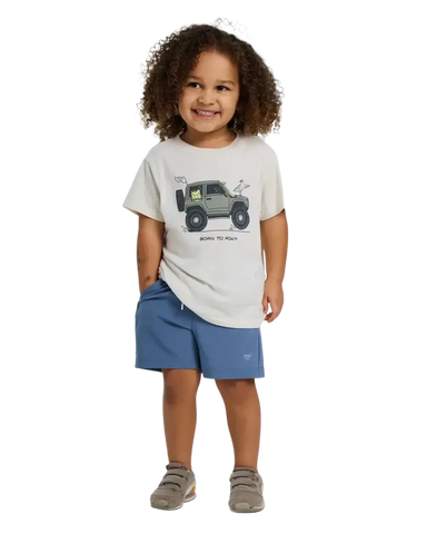 Free Fly Toddler's Born to Roam Tee, front view