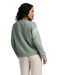 Free Fly Women's Gradient Sleeve Fleece Crew, back view