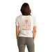 free fly womens mellow meadow tee in heather birch back model view