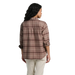 Free Fly Women's Seawool Flannel Shirt, back view
