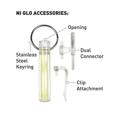 Gear Aid Ni Glo Gear Marker in clear, with accessories