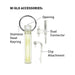 Gear Aid Ni Glo Gear Marker in clear, with accessories