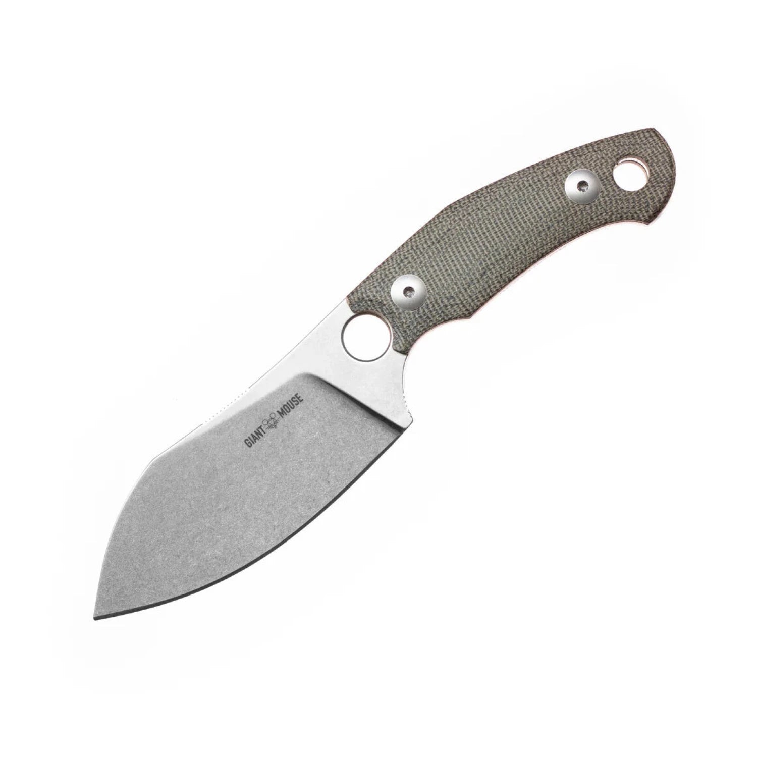 GiantMouse GMF1-XL in green canvas, front view