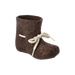 Glerups Baby Boots in Brown, front and side view