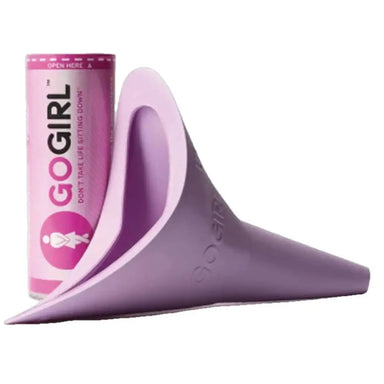 GoGirl Female Urination Device shown in pink color option.
