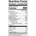 Good To Go Pad Thai, single nutrition facts view