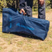 Gregory Alpaca Gear Wagon, Slate Blue, view of wagon packed up 