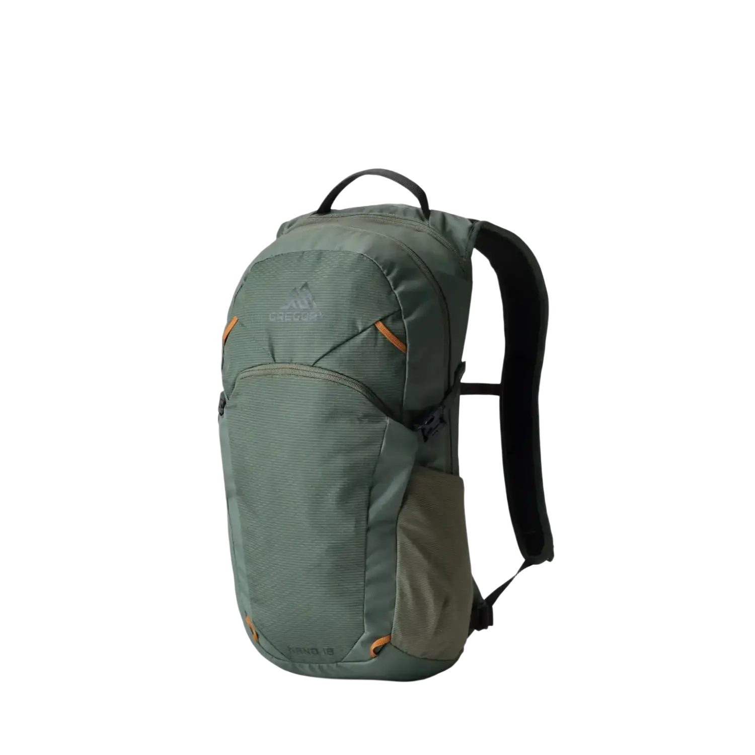 Gregory Packs Nano 18L in Terrain Green, front view 