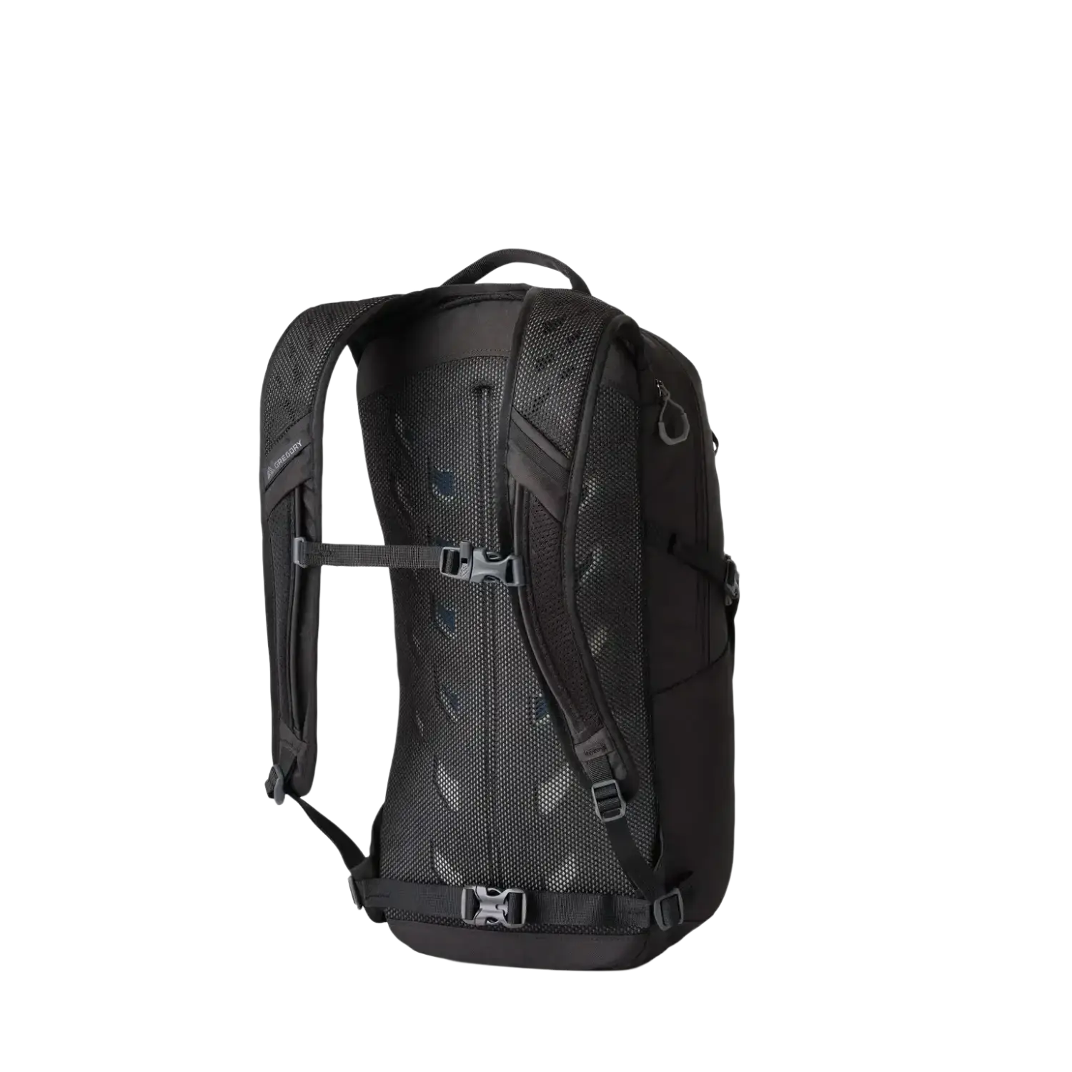 Gregory Packs Nano 18L in Optic Black, back view