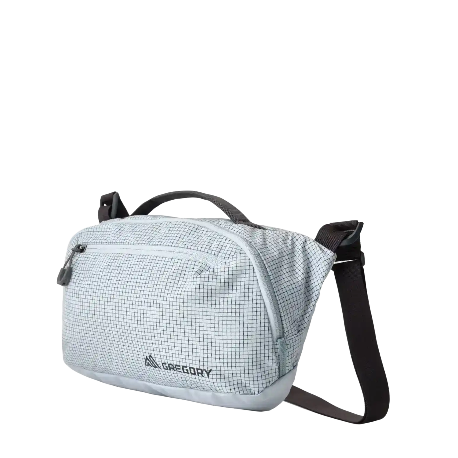 Gregory Pack Nano Shoulder Bag in Sage White, front view 