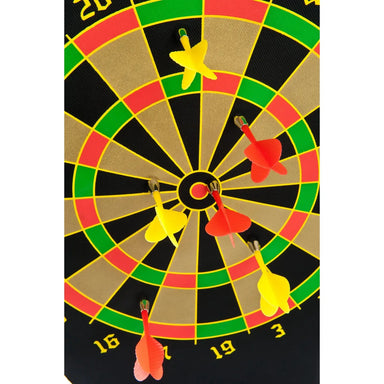 GSI Backpack Magnetic Camp Darts, view of dart board 