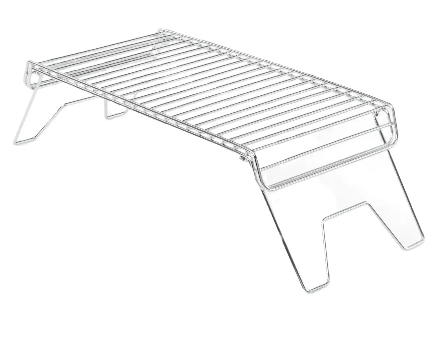 GSI Folding Campfire Grill, top and side view