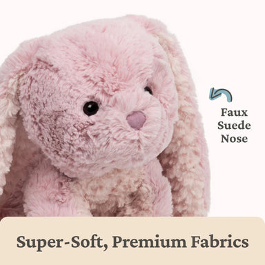 Gund Cozys Bunny 10", front view of nose 