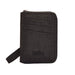 haiku sprout wallet in black in bloom front flat view