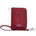 haiku sprout wallet in rosewood front wrist strap removed view