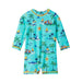 Hatley Baby Vintage Holiday One-Piece Rashguard , front view.