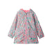Hatley Girl's Ditsy Floral Field Jacket, front view.