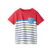 Hatley K's Nautical Sea Side Pocket T-Shirt, Nautical Sea Side, front view flat 