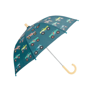 Hatley K's Umbrella, Monster Trucks, side view