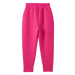 Hatley Girl's Pink Yarrow Athletic Jogger, Back view 