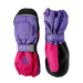 Hestra Baby Zip Long Mitt in lilac & orchid, pair view