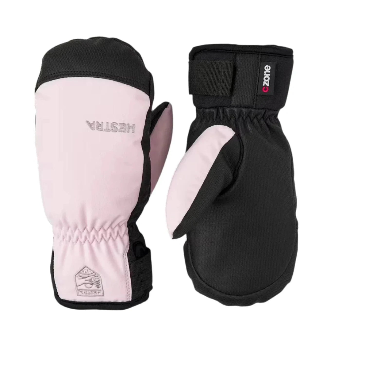 Hestra Kid's Ferox Primaloft Mitt shown in pink.