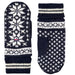 Hestra Kid's Nordic Jr. Mitt shown in Navy and Off-White.