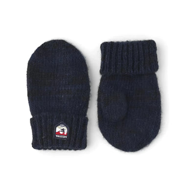Hestra Baby Pancho Mitt in navy, pair top view