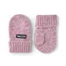 Hestra Baby Pancho Mitt in pink, pair top view