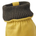 Hestra Tore Glove in natural yellow, cuff detail