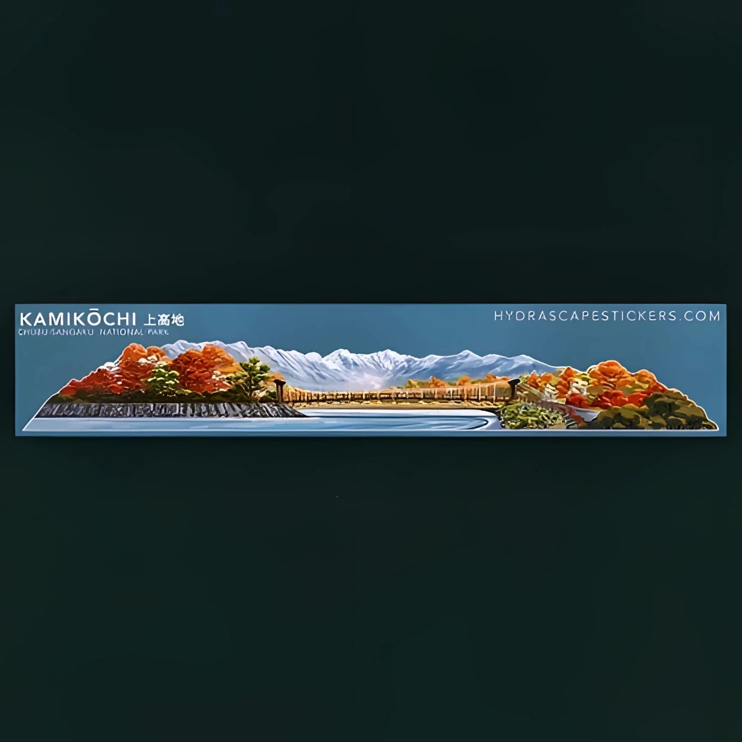 Hydrascape Infinity Sticker, kamikochi flat