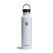 Hydro Flask 24 oz Standard Mouth Flex Cap shown in the White color option.