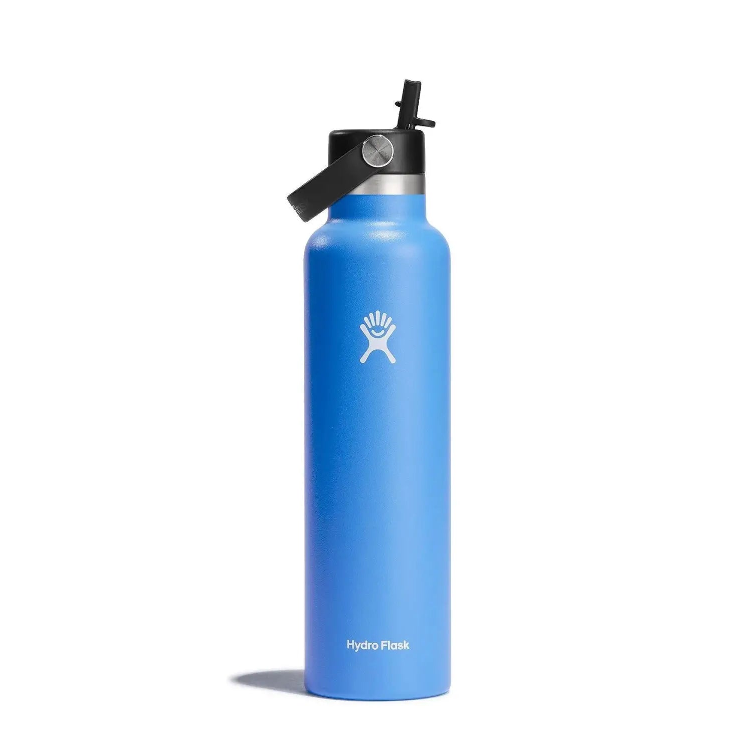 Hydro Flask Standard Mouth with Flex Straw Cap 24 oz, Cascade, front view 