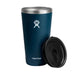 Hydro Flask 28 oz All Around™ Tumbler shown in the Indigo color option. Black lid included.