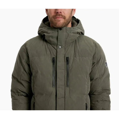 KÜHL Men's WYLDEFIRE™ Parka front view shown on model.