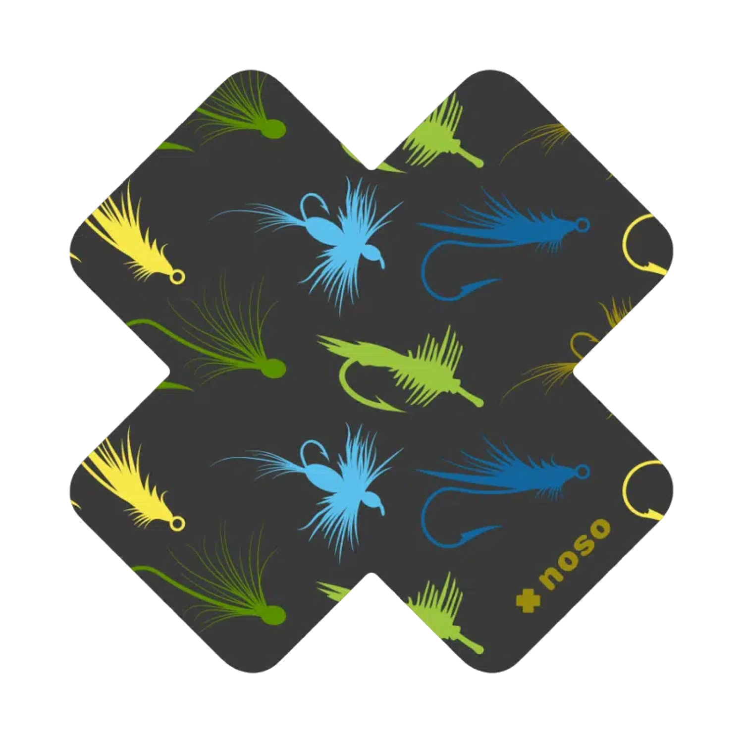 NoSo Gear Repair Patch in infinity fishing fly