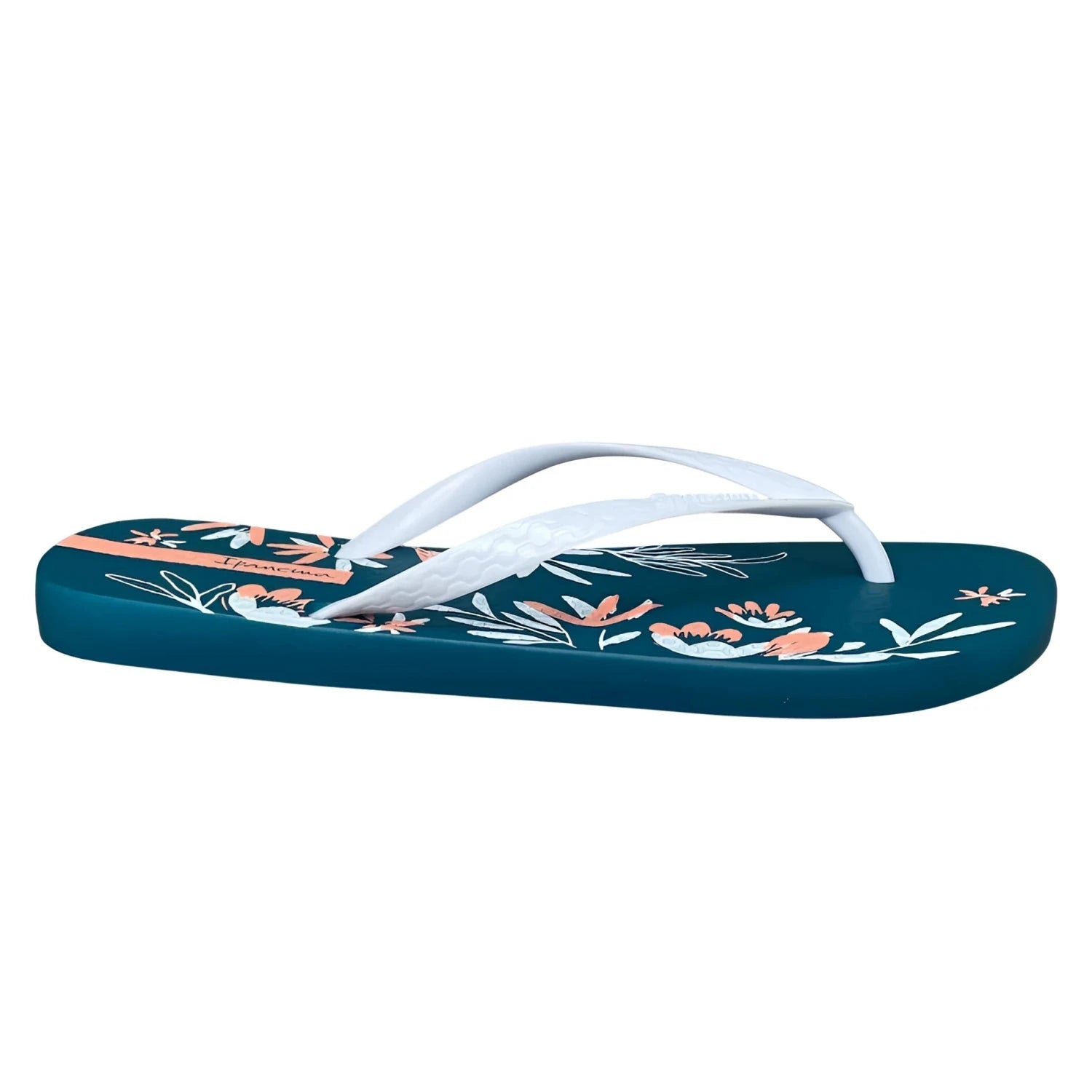 Ipanema Women's Clássica Happy XVIII Sandal in jade & peach, side view