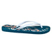 Ipanema Women's Clássica Happy XVIII Sandal in jade & peach, side view