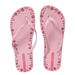 Ipanema Women's Day Fem Sandal in pink & floral, top view