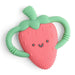 Itzy Ritzy Chew Crew™ Silicone Handle Teether shown in the Strawberry option.