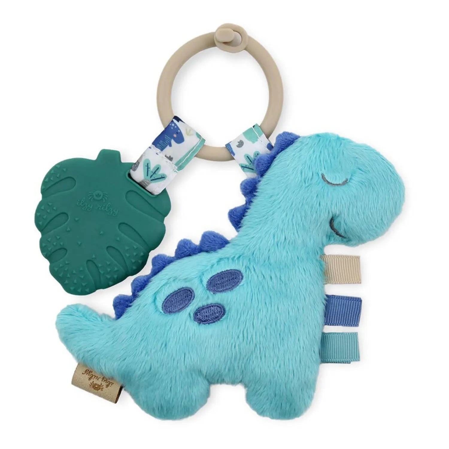 Itzy Ritzy Itzy Pal™ Infant Toy shown in the Dinosaur option.