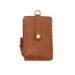 joy susan dolly small card wallet with keyring in saddle front view