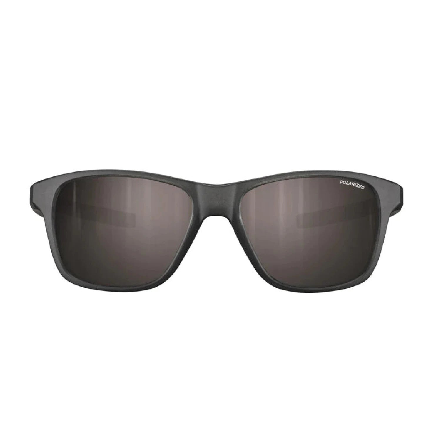Julbo Cruiser Kids Sunglasses shown in Translucent Matte Black color option. Front view.