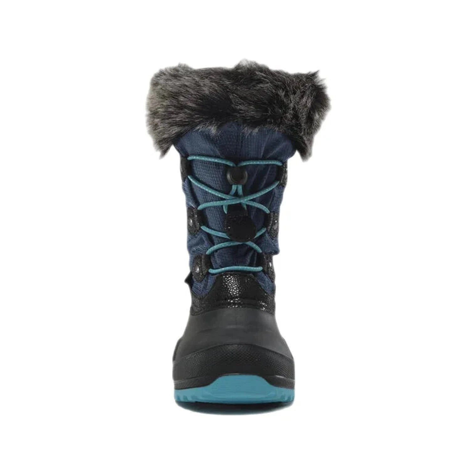 Kamik K's Powdery 3 Winter Boots, Light Navy, front view