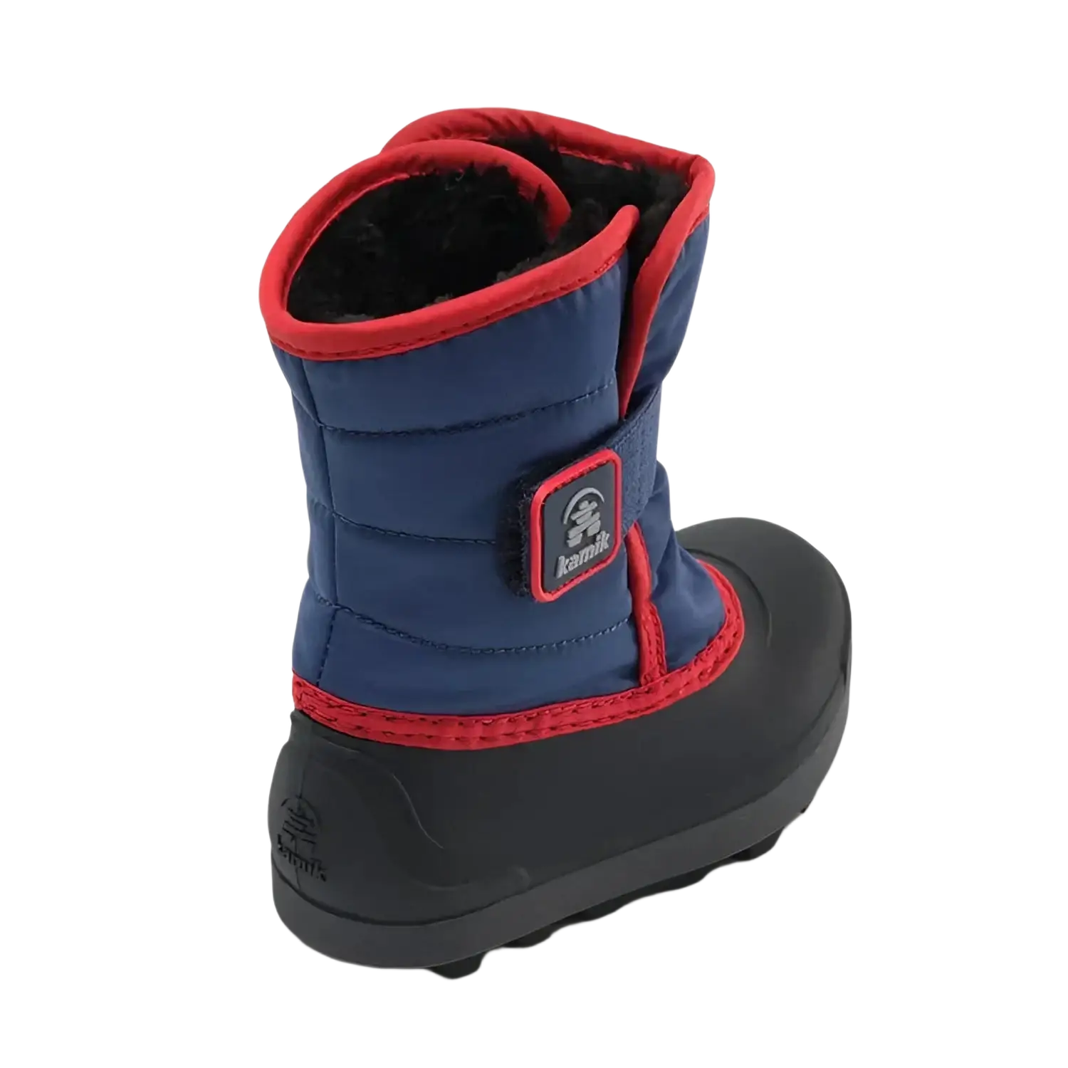 Kamik Toddler's Snowbug 7 in navy, back side view