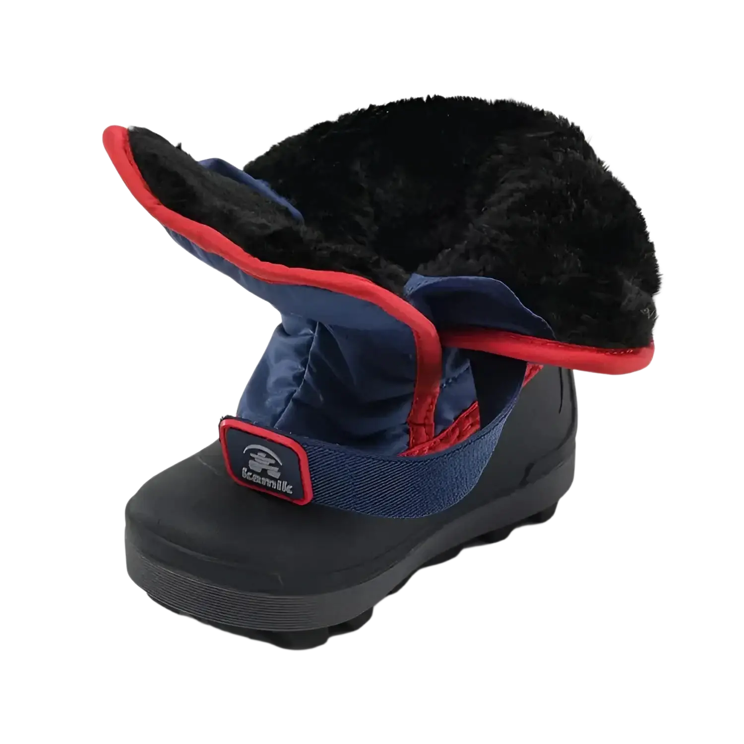 Kamik Toddler's Snowbug 7 in navy, inside open view